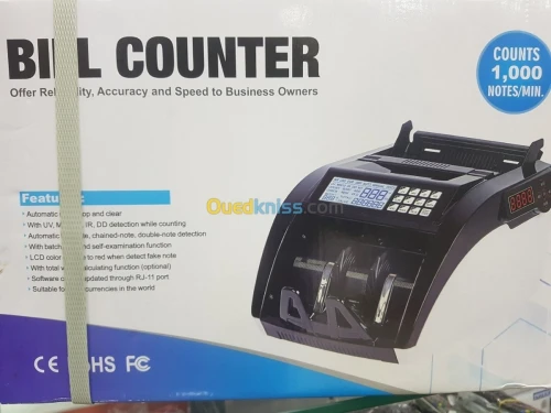 COMPTEUSE DE BILLETS CASHMASTER AL-6100/ AL-6000/ AL-7800 /AL-800