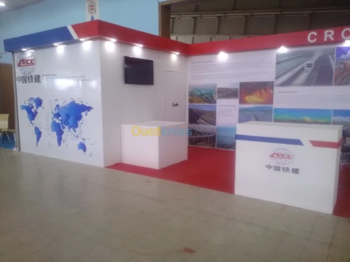 construction et montage stand