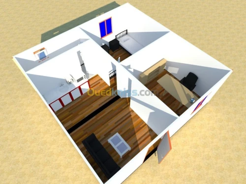 Bureau,Bloc, restaurant, réfectoire..