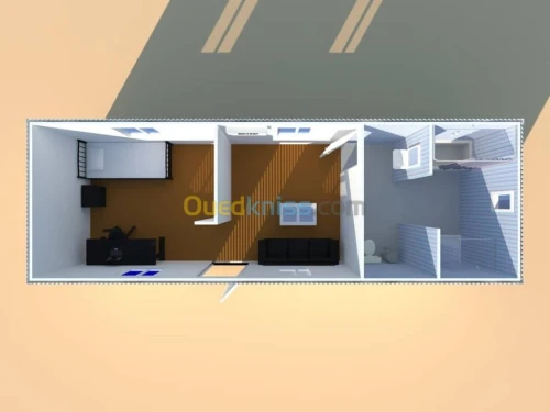 Bureau,Bloc, restaurant, réfectoire..