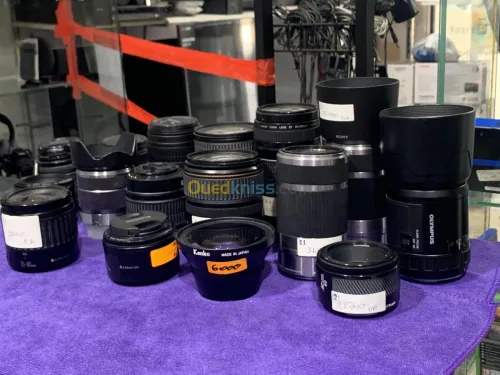 objectif canon/nikon/sony/olympus/