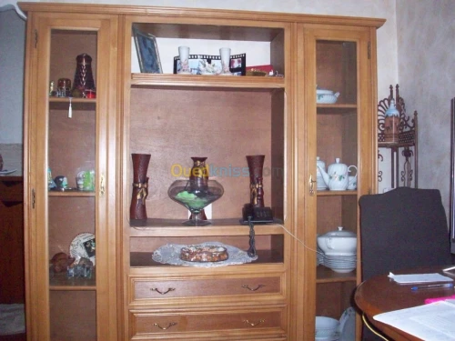 bibliothèque  en hêtre