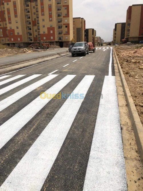 travaux de signalisation routière
