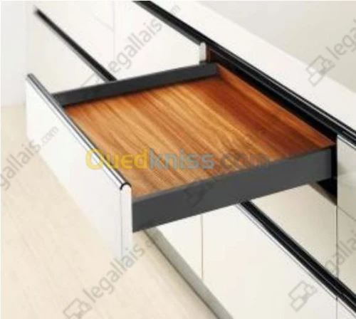 Tiroirs casseroliers double paroi fine