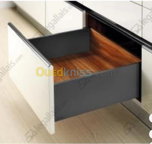 Tiroirs casseroliers double paroi fine