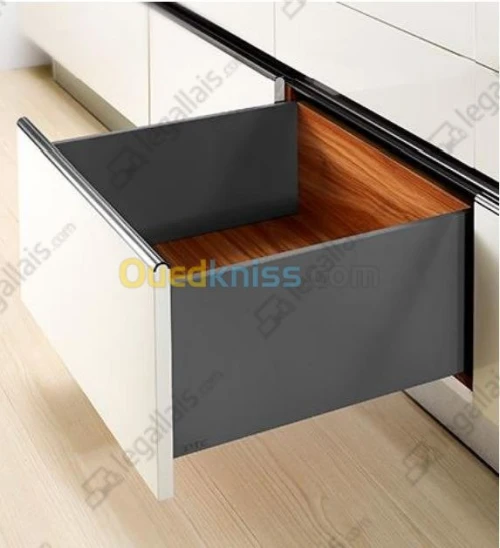 Tiroirs casseroliers double paroi fine