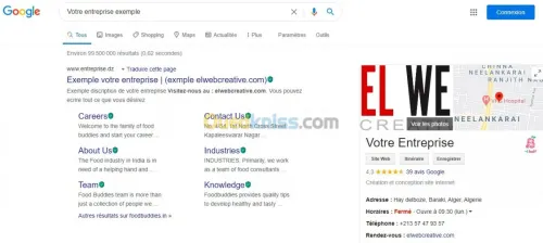 Site internet professionnel sur mesure