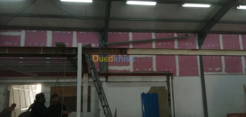 Aménagemet et revêtement d'intérieur 