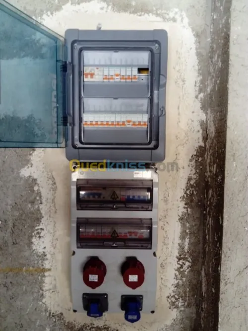 Electricien industriel et batiment 