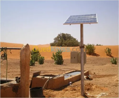 Pompe  solaire immergé.