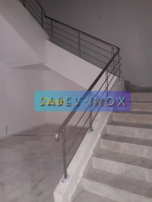 Rampe d'escalier en Inox 