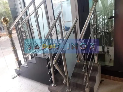 Rampe d'escalier en Inox 