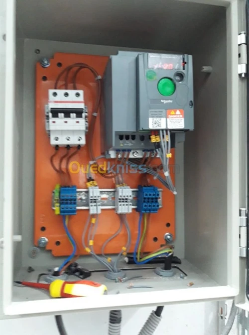 PLC - HMI - VFD - Electrical contro