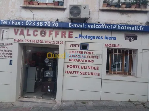 vente reparation deplacement coffre