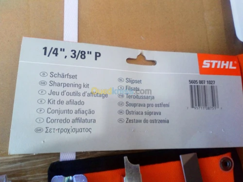 Kit d'affutage Stihl