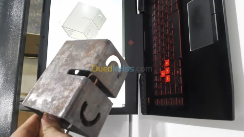 Decoupe avec fibre laser 