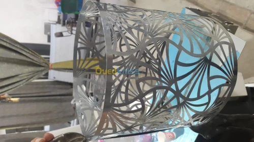 Decoupe avec fibre laser 