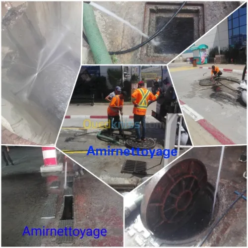 Débouchage conduite vidange fosse sept