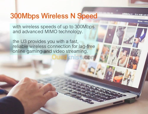 Adaptateur Wifi USB Tenda U3 300Mbps