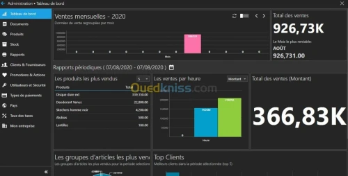 Logiciel supérette - restaurant  