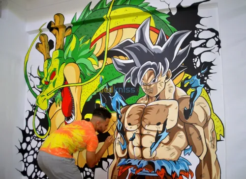 Dessin sur mur, Graffiti , Peinture