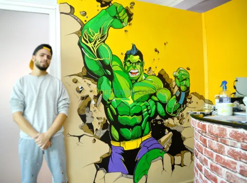 Dessin sur mur, Graffiti , Peinture