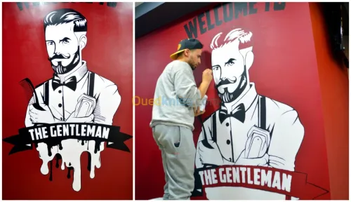 Dessin sur mur, Graffiti , Peinture