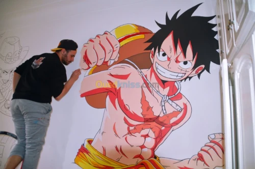 Dessin sur mur, Graffiti , Peinture