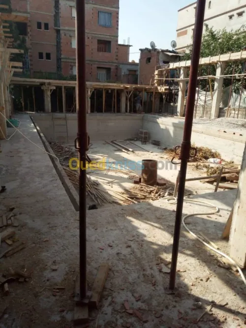 Construction et travaux des bâtiments 