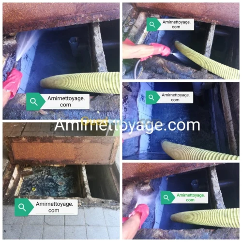 Débouchage conduite vidange fosse 