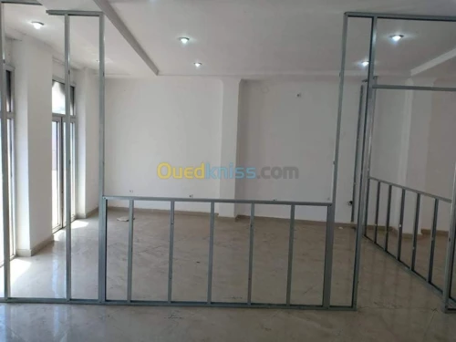 Placo platr et pvc et aluminium 