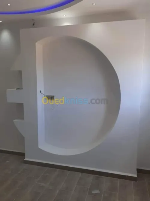 Placo platr et pvc et aluminium 