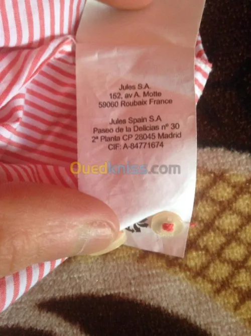T-shirts et chemises hommes