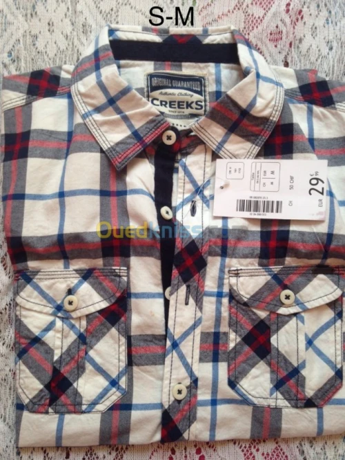 T-shirts et chemises hommes