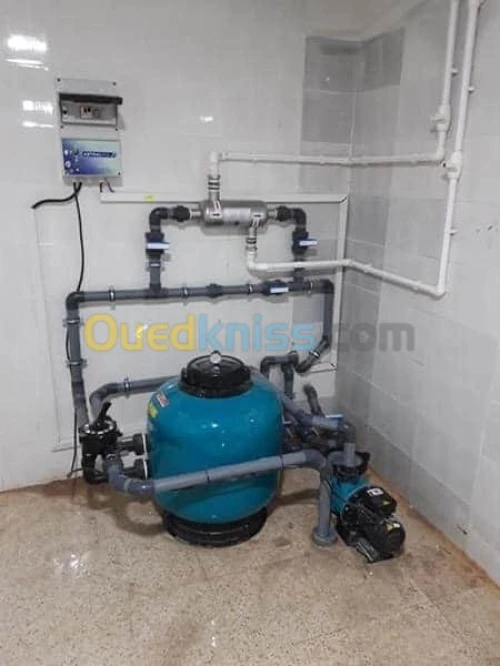 installation et traitement piscine