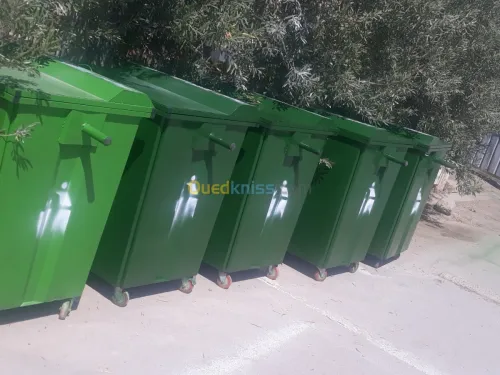 حاويات النفايات   (حديد  .. قلفنيزي )