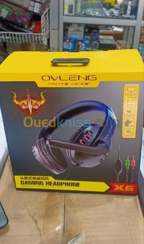CASQUE GAMING & NORMAL PC USB & JACK