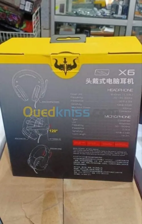 CASQUE GAMING & NORMAL PC USB & JACK