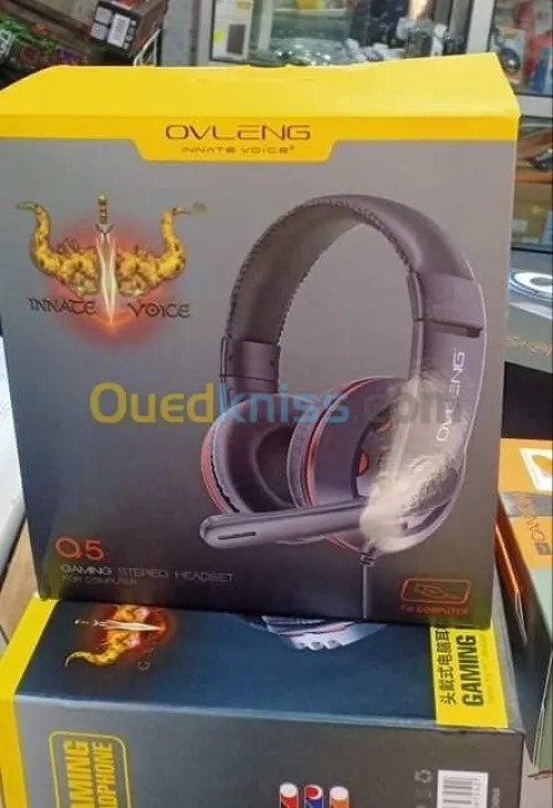 CASQUE GAMING & NORMAL PC USB & JACK