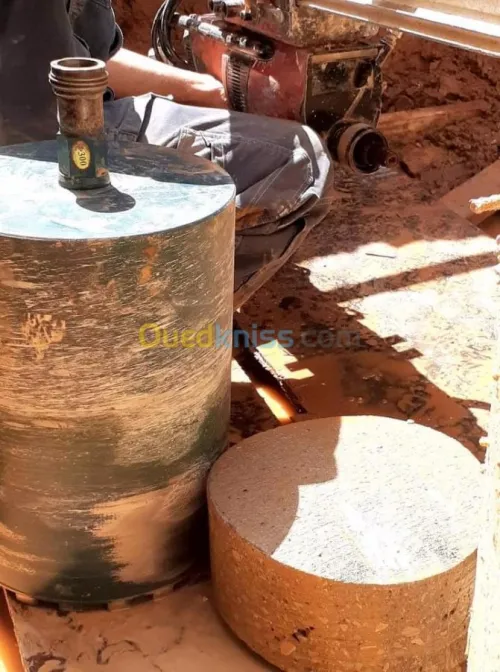 carotteuse  carottege siage carottage 