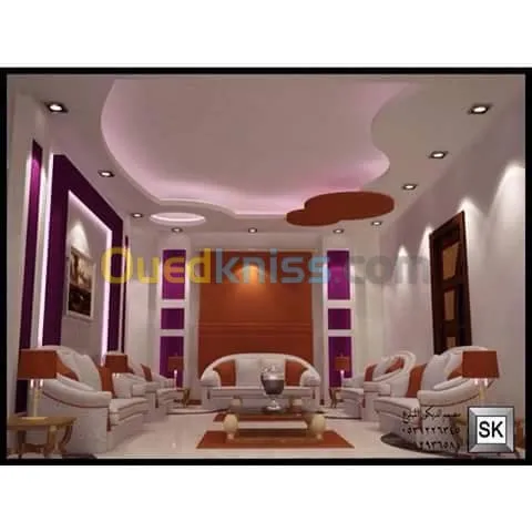 بيع و تركيب الاسقف البلاستكية و ba 13 