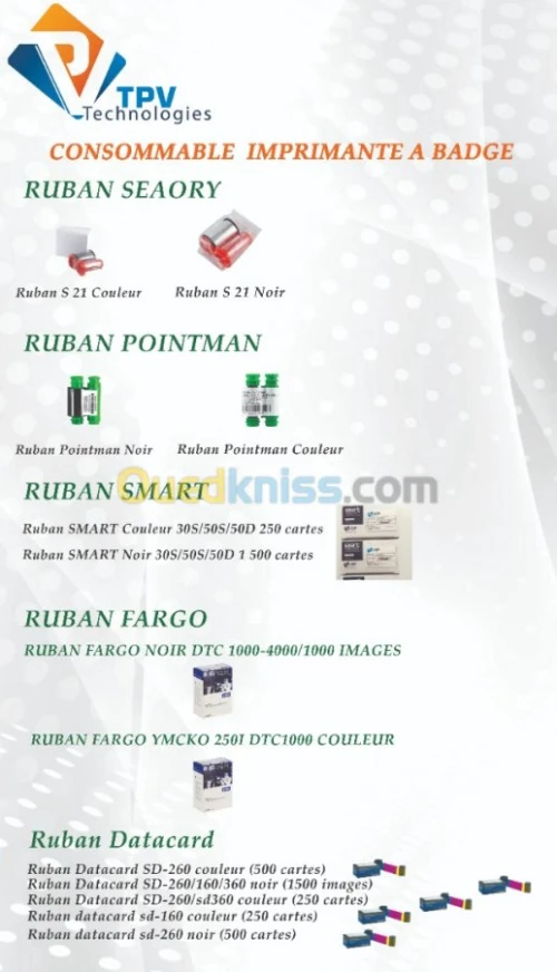 RUBAN BADGEUSE