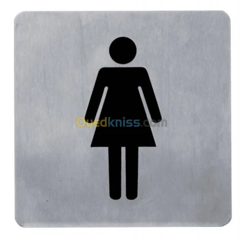 Pictogramme inox plaque signalisation