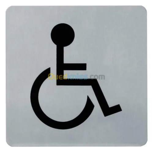 Pictogramme inox plaque signalisation