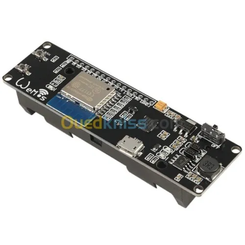 Module Wi-Fi ESP8266 + Batterie 18650 arduino