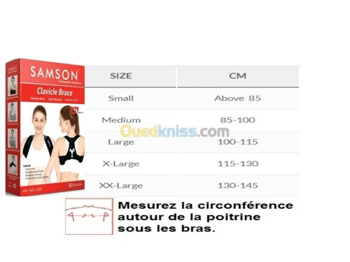 Correcteur de posture / redresse dos