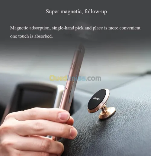 Support Téléphone Magnétique AWEI X6