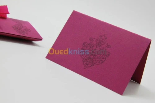Cartes invitation boites à gateaux 
