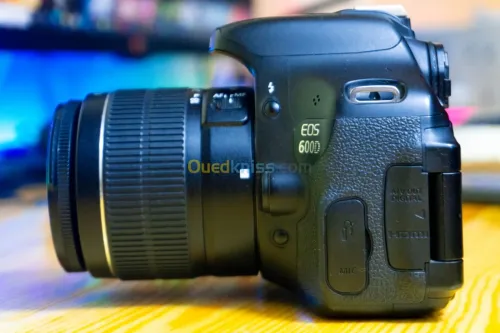 Canon 600d avec deux objectifs