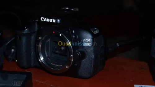 Canon 600d avec deux objectifs